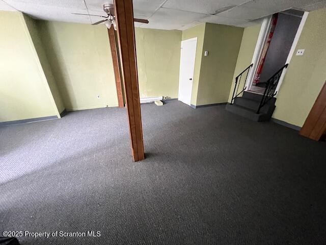 610 Moosic Street, Unit A Scranton, PA 18505 - Photo 3 of 6 a view of a room with staircase