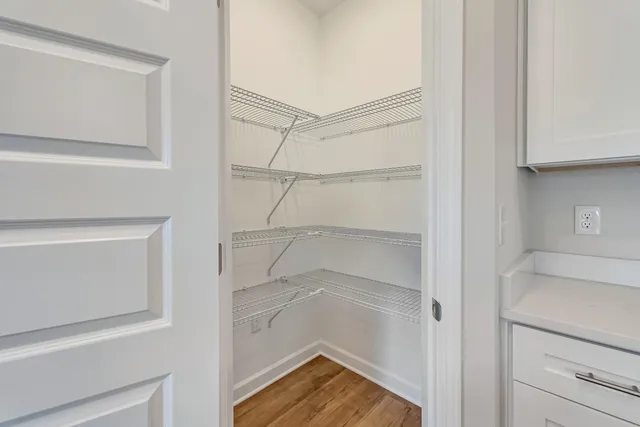 a view of walk in closet
