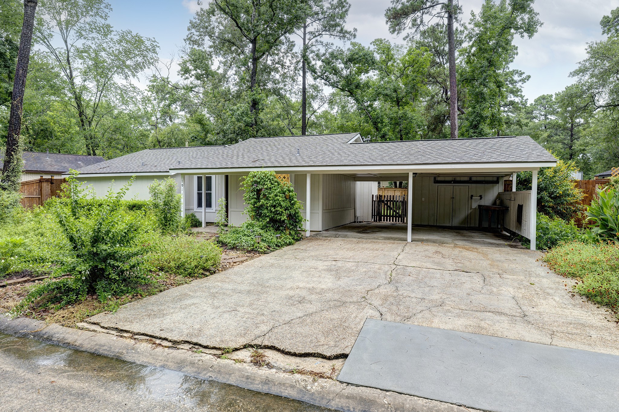 1911 North Red Cedar Circle Spring, TX 77380 - Photo 11 of 14 front view of a house with a yard