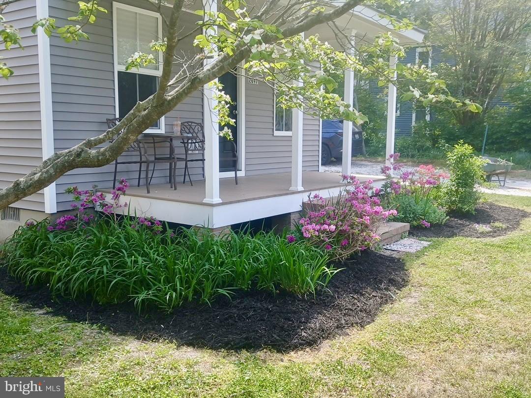 2697 Choptank Main Street Preston, MD 21655 - Photo 3 of 37 a front view of a house with a yard and potted plants