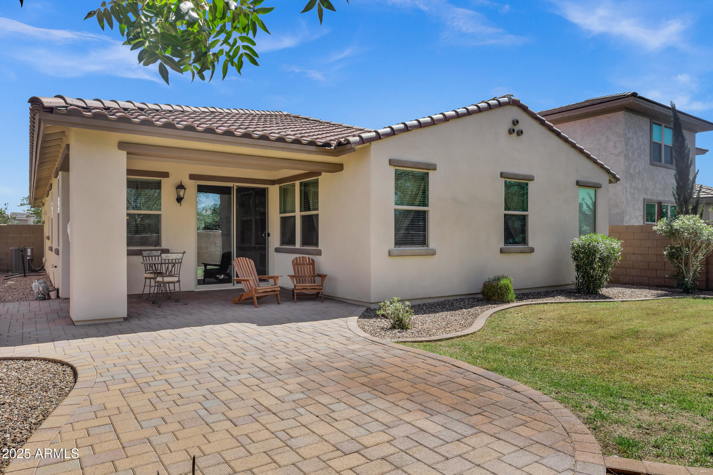 4410 South Intensity Mesa, AZ 85212 - Photo 25 of 28 a view of a house with backyard and sitting area