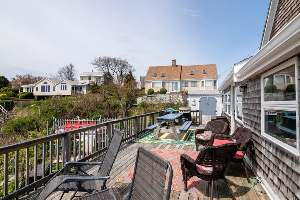 262 Manomet Point Road Plymouth, MA 02360 - Photo 31 of 40 a view of a balcony with furniture