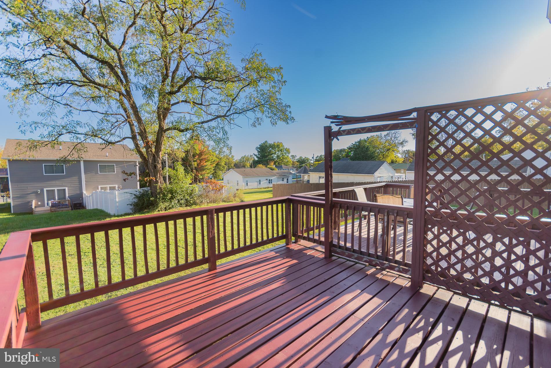 306 East 12th Avenue, Unit B Ranson, WV 25438 - Photo 25 of 31 a view of a wooden roof deck