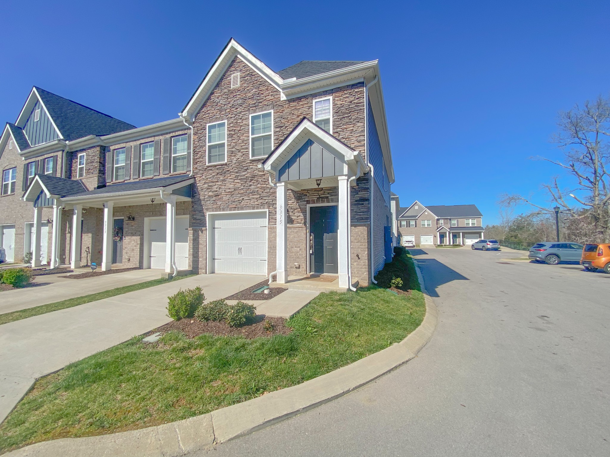 3315 Deerchase Circle Murfreesboro, TN 37129 - Photo 2 of 37 a front view of a house with a garden and yard