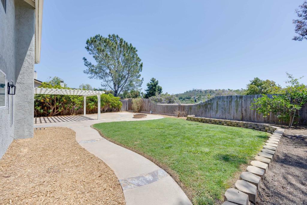 4595 Blackwell Road Oceanside, CA 92056 - Photo 43 of 47 a view of a backyard