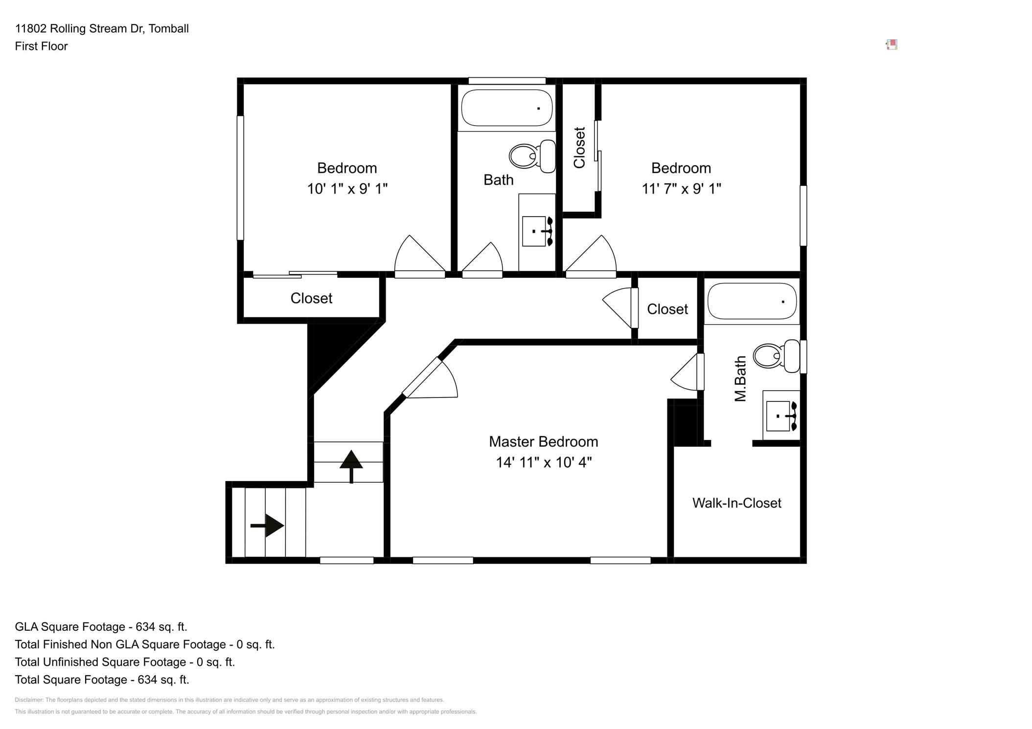 11802 Rolling Stream Drive Tomball, TX 77375 - Photo 18 of 19 a picture of a book and a white bed