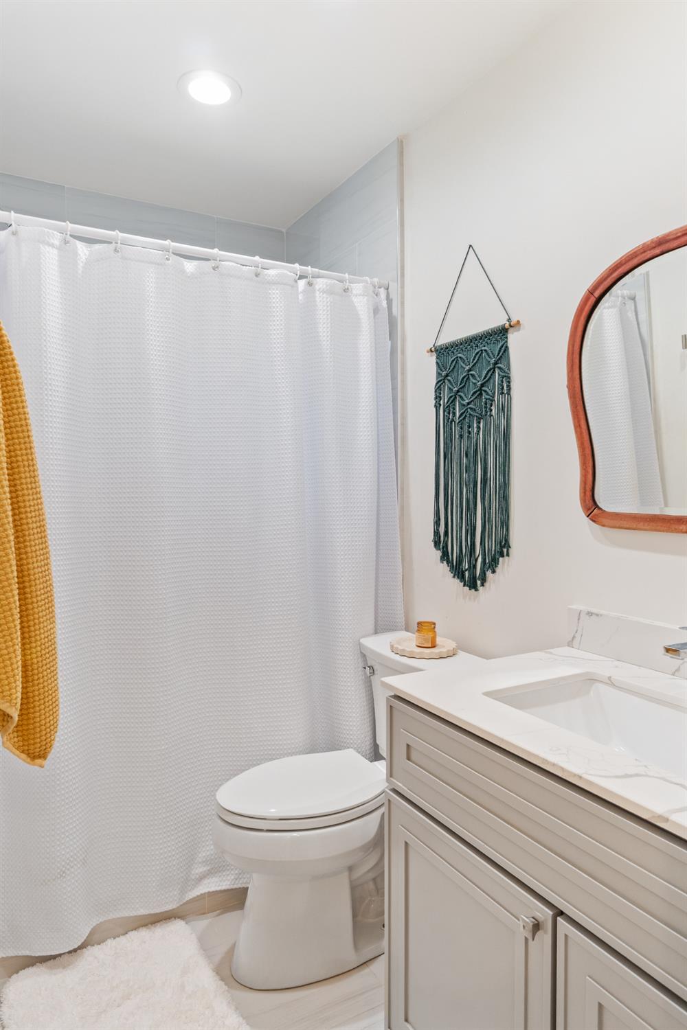 1228 Wingdam Road Murphys, CA 95247 - Photo 25 of 43 a bathroom with a sink a toilet and a mirror