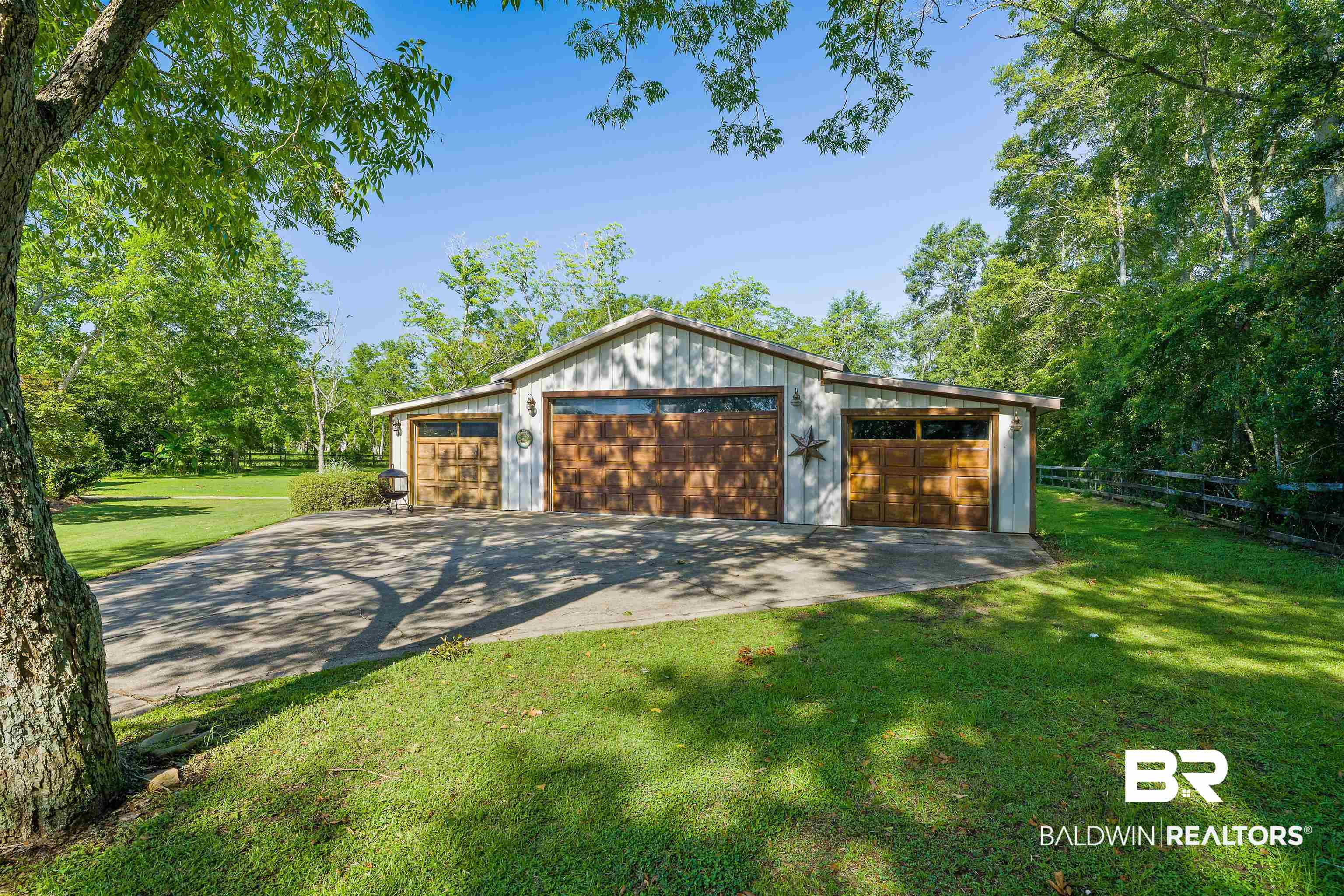 13253 Mary Ann Bch Road Fairhope, AL 36532 - Photo 35 of 54 Detached 4 Bay Garage w/ Bunkroom