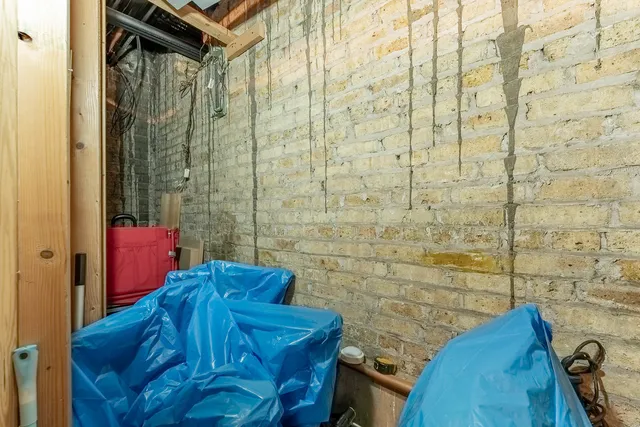 a lobby with furniture and windows