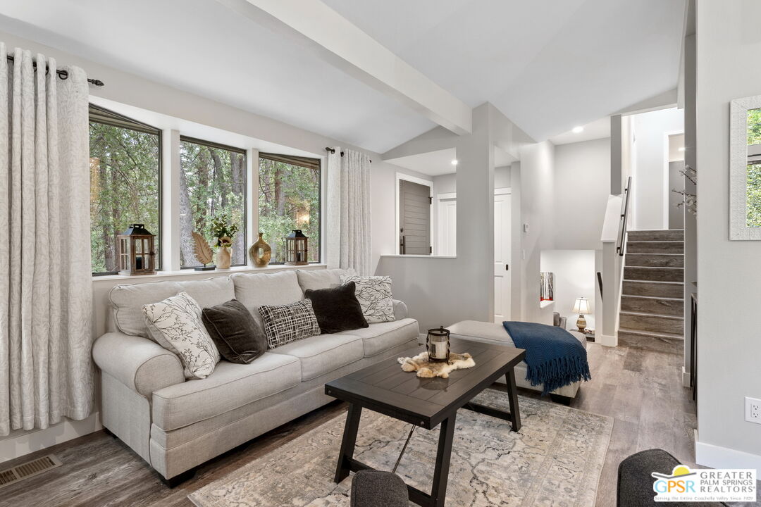 53615 Silver Fir Drive Idyllwild, CA 92549 - Photo 11 of 49 a living room with furniture and a window