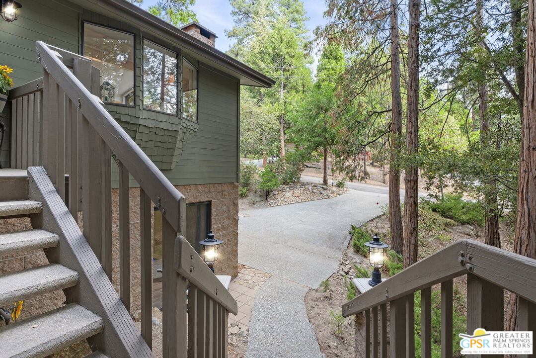 53615 Silver Fir Drive Idyllwild, CA 92549 - Photo 3 of 49 a view of street from balcony