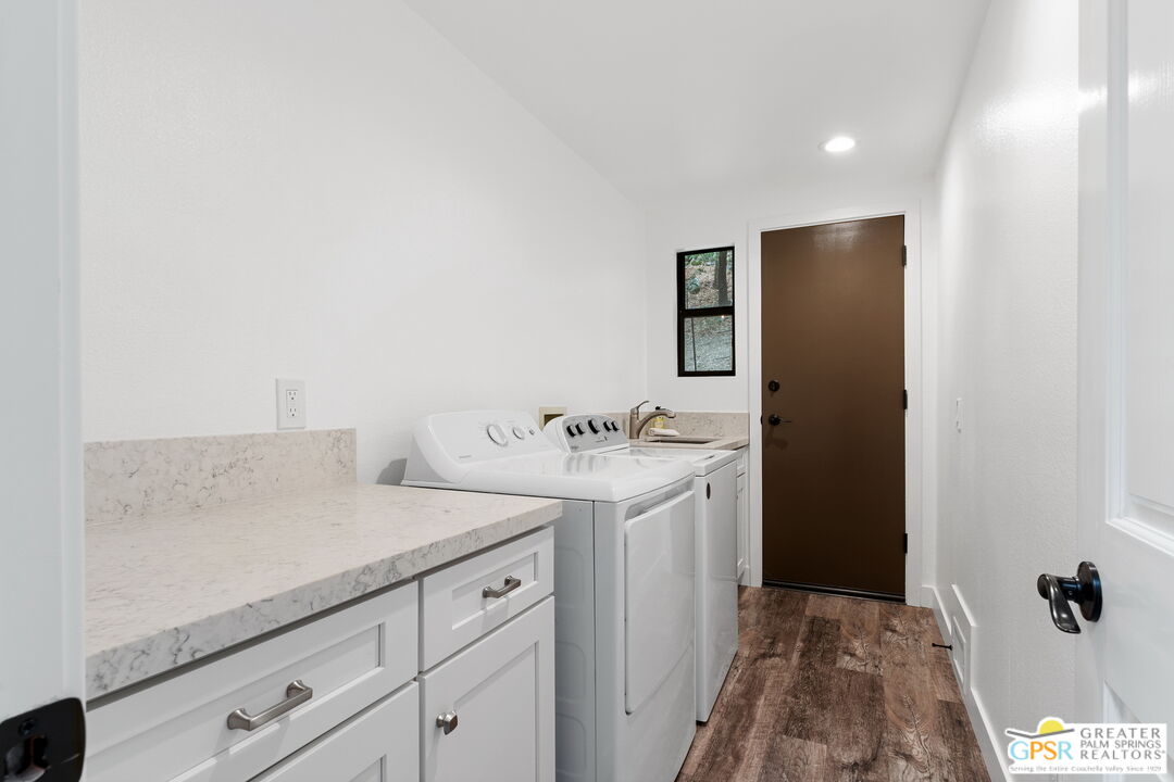 53615 Silver Fir Drive Idyllwild, CA 92549 - Photo 32 of 49 a view of a storage and utility room with closet