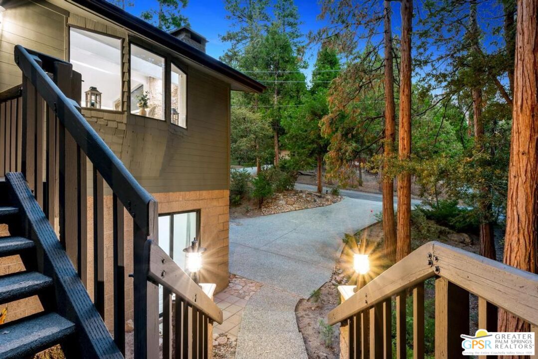 53615 Silver Fir Drive Idyllwild, CA 92549 - Photo 4 of 49 a view of an house with backyard and deck