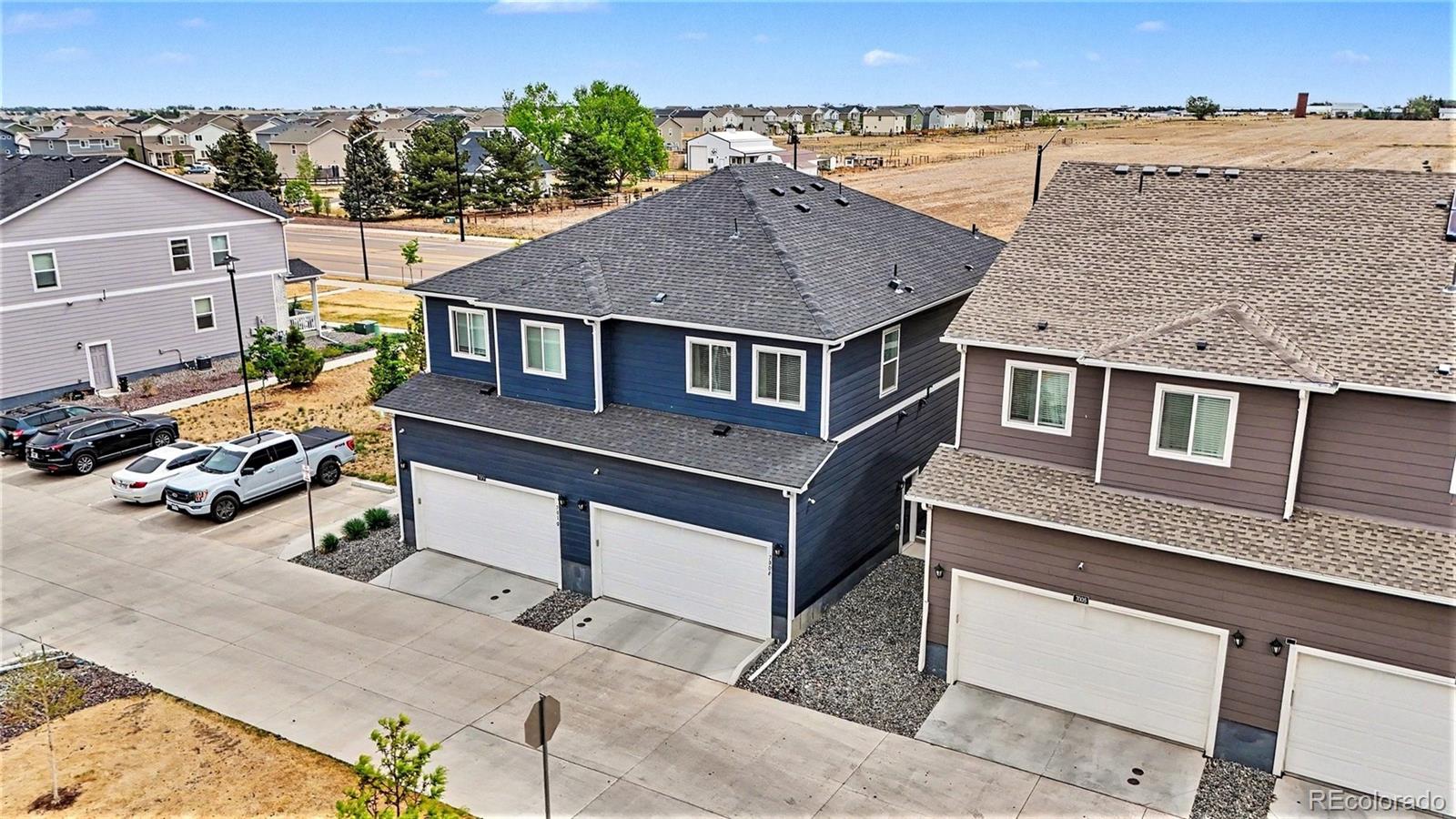7008 Kali Court Frederick, CO 80530 - Photo 22 of 28 a aerial view of a house