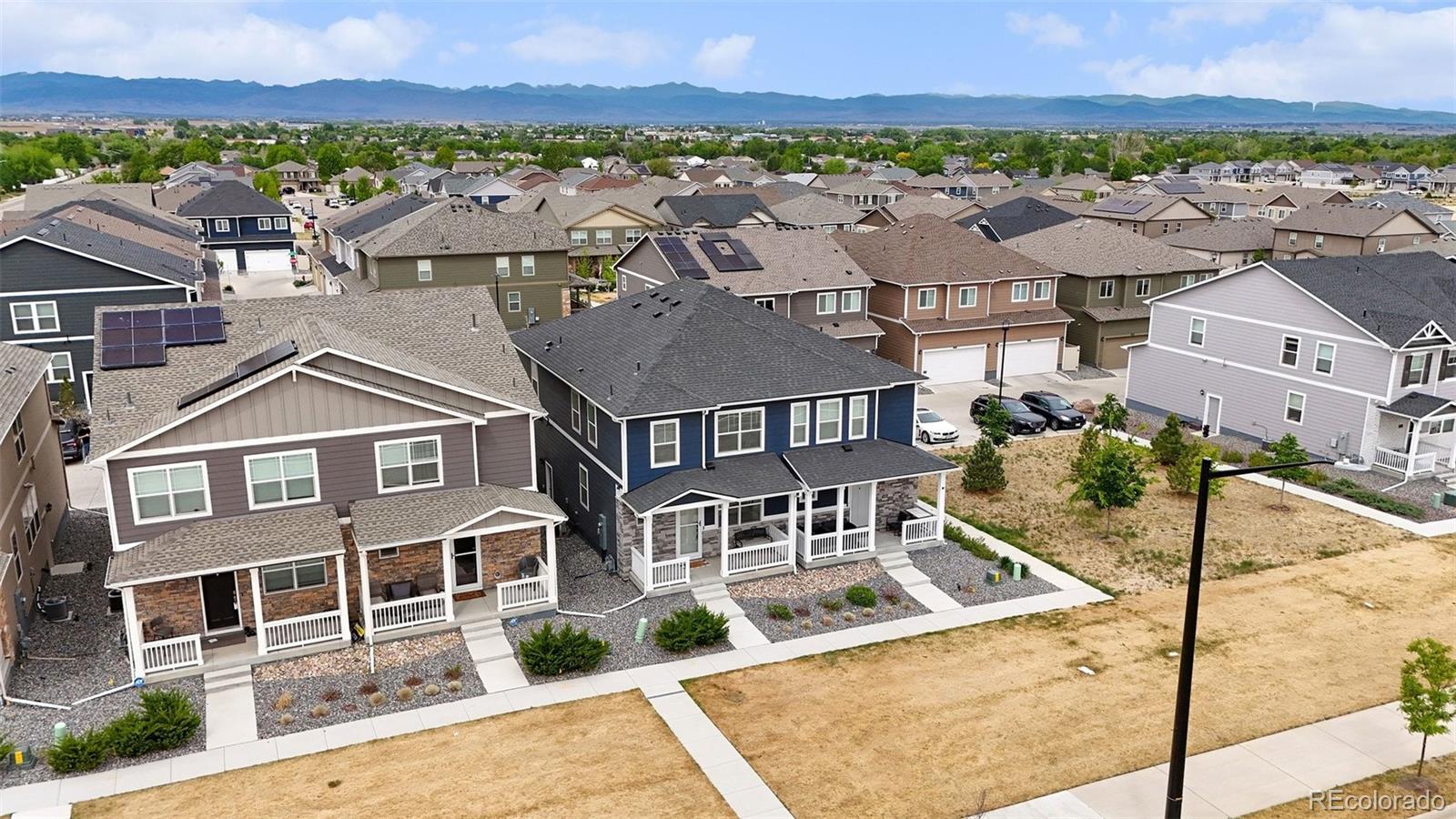 7008 Kali Court Frederick, CO 80530 - Photo 26 of 28 an aerial view of a house