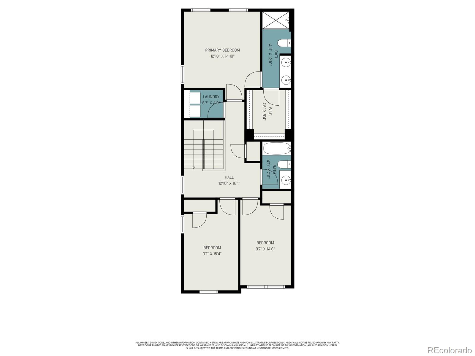 7008 Kali Court Frederick, CO 80530 - Photo 28 of 28 a picture of a floor plan