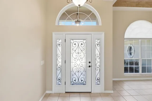 a view of front door with door