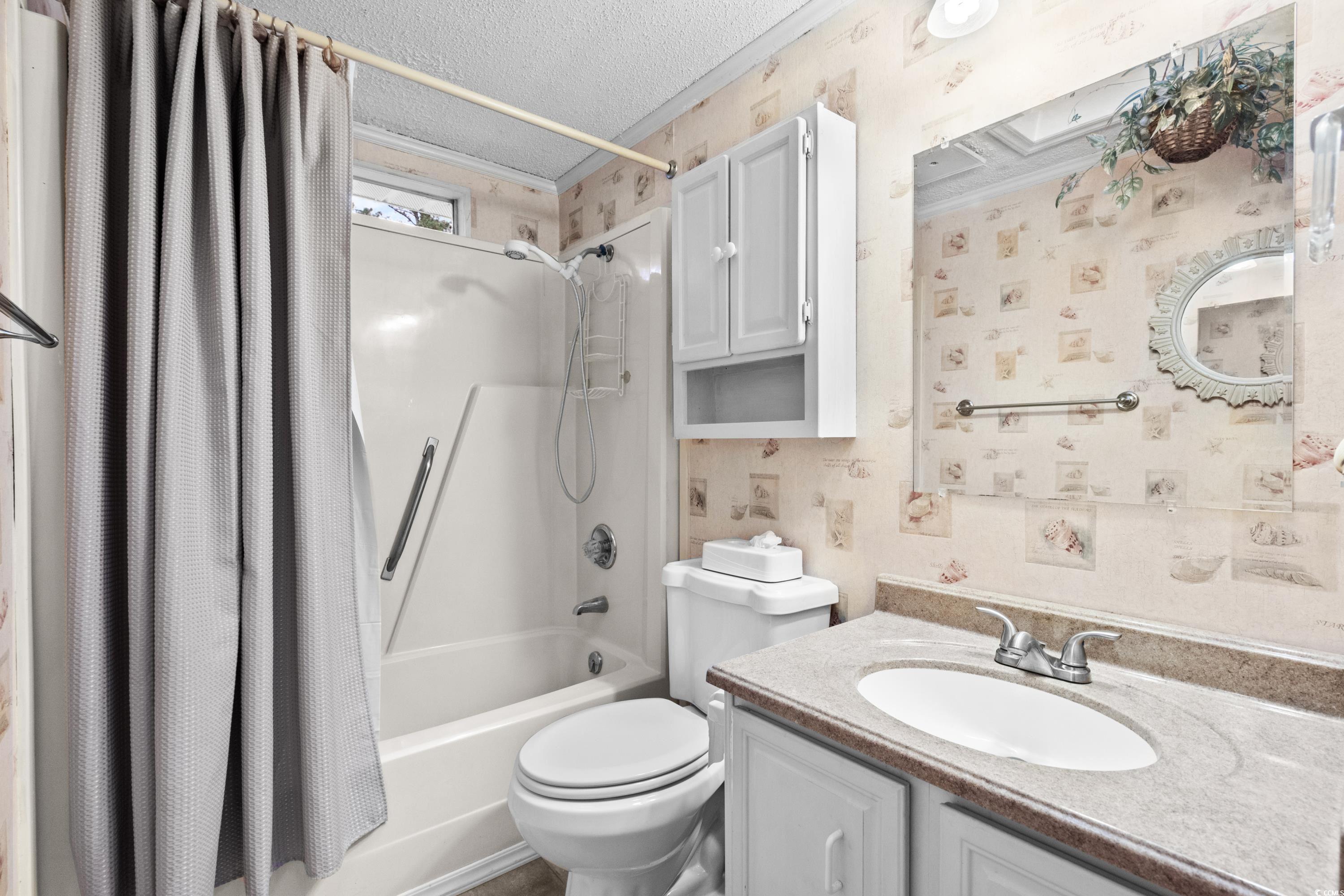 808 Carolina Drive Murrells Inlet, SC 29576 - Photo 33 of 40 Full bathroom featuring shower / bath combo with s