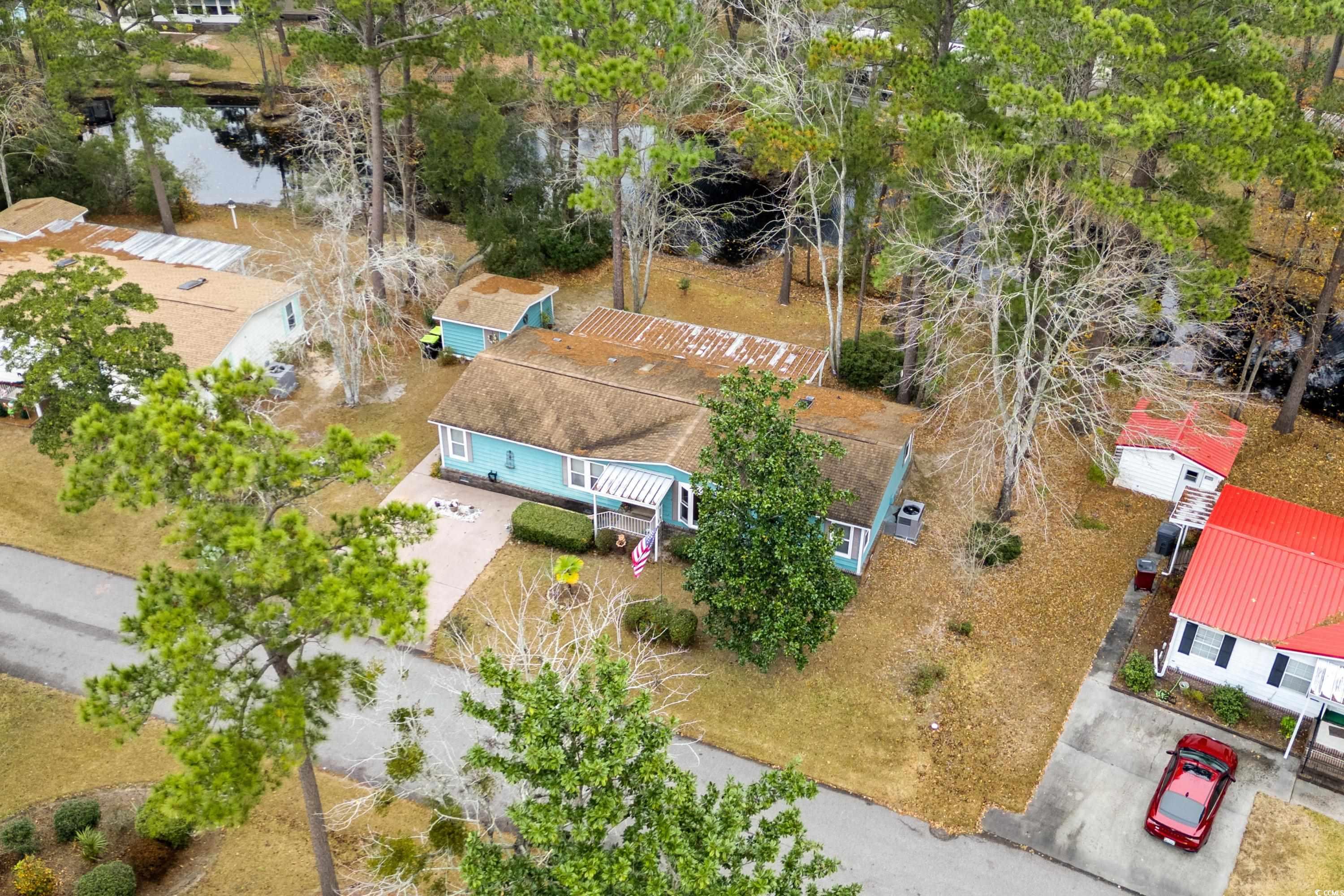 808 Carolina Drive Murrells Inlet, SC 29576 - Photo 37 of 40 Birds eye view of property with a water view