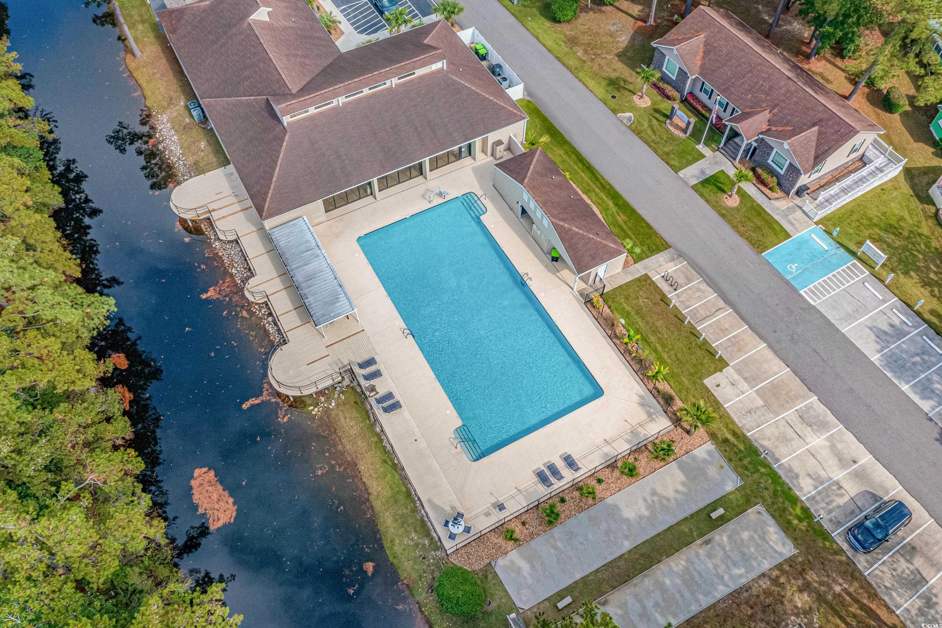 808 Carolina Drive Murrells Inlet, SC 29576 - Photo 39 of 40 Bird's eye view with a water view