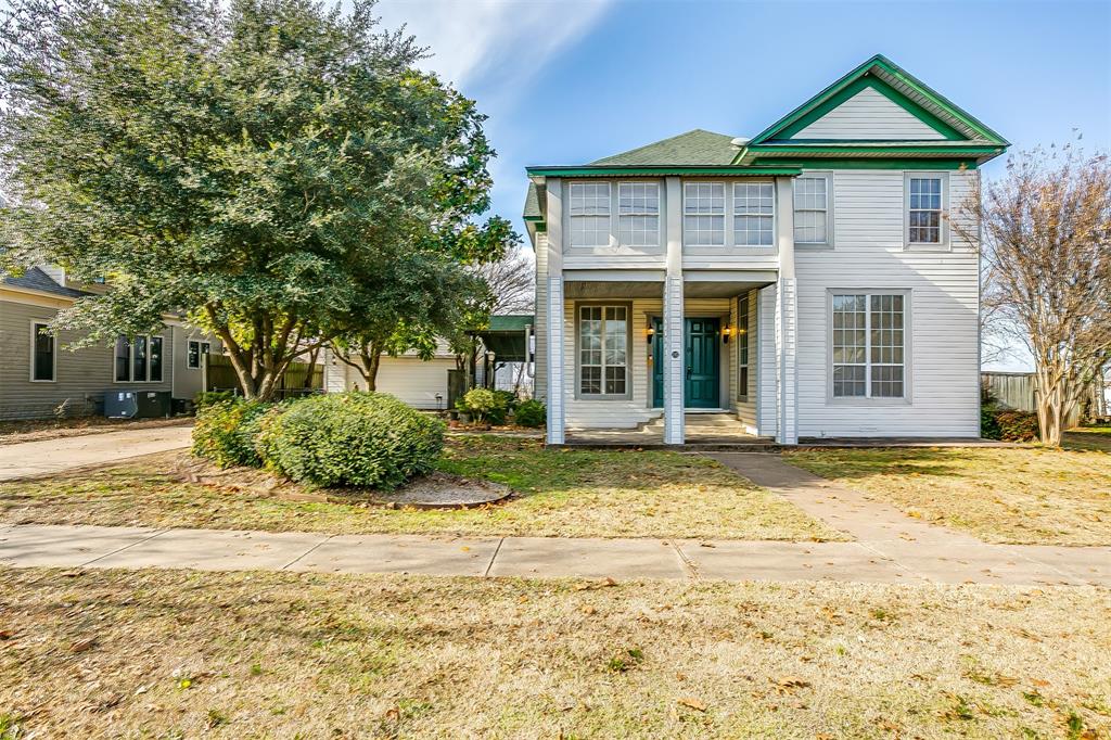 a view of a house with a swimming pool