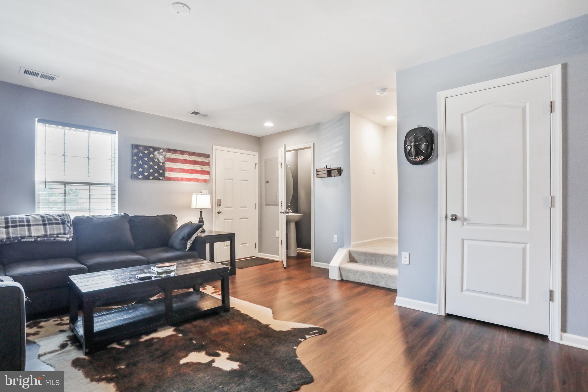 Living Room - Half Bath