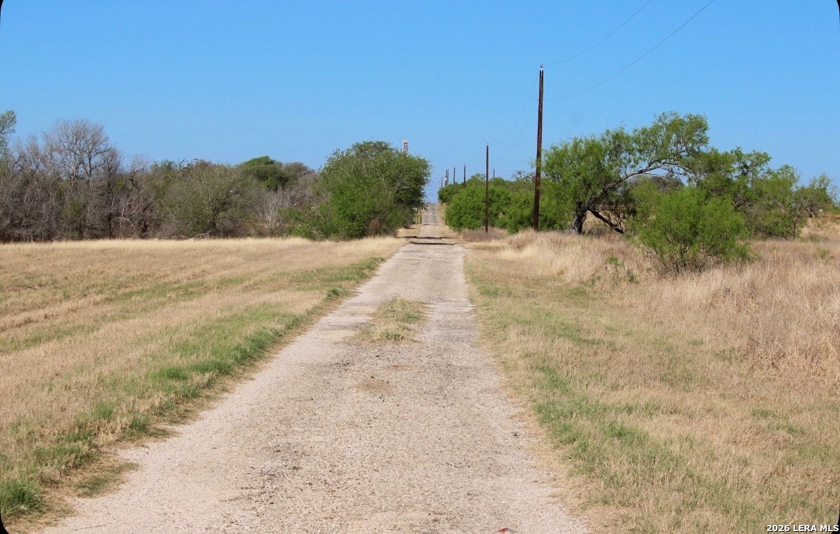 435 County Road 7715 Devine, TX 78016 - Photo 8 of 15 a view of a dry yard with wooden fence