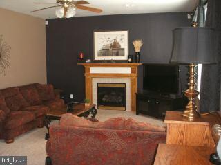 7965 Richardson Road Willards, MD 21874 - Photo 9 of 13 a living room with furniture a flat screen tv and a fireplace