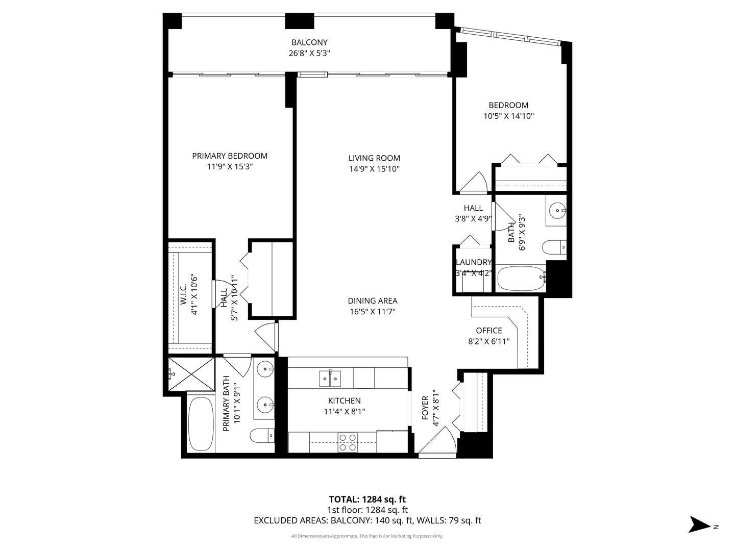 1235 South Prairie Avenue, Unit 1303 Chicago, IL 60605 - Photo 24 of 33