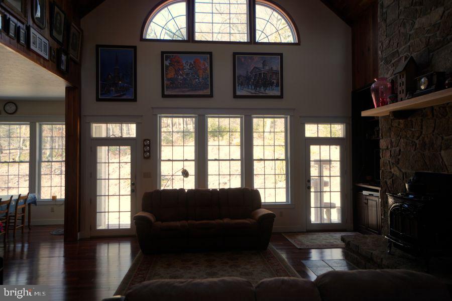 255 Troublesome Valley Road Franklin, WV 26807 - Photo 22 of 72 a living room with furniture and a window