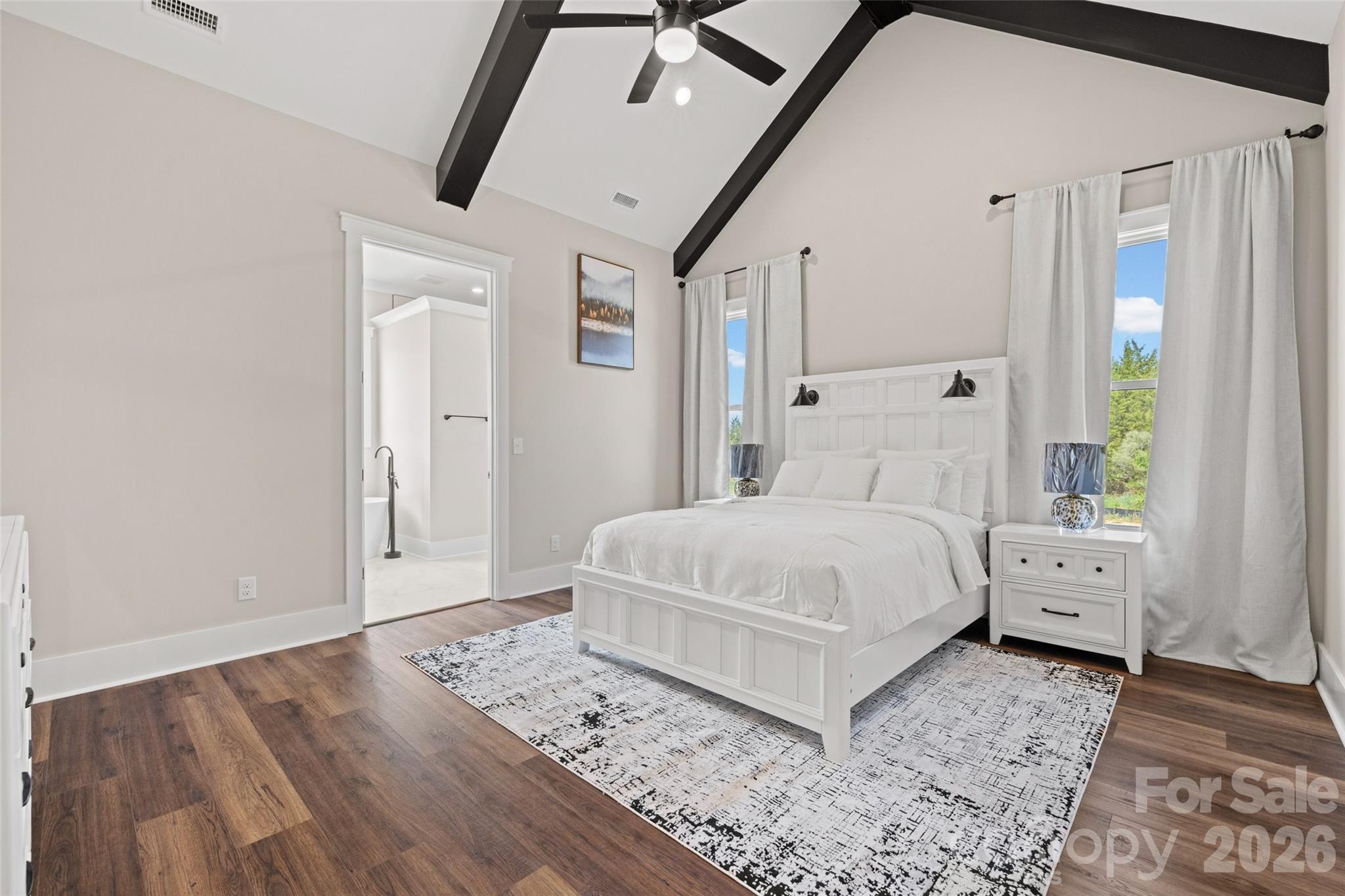 254 Triple Ponds Court Clover, SC 29710 - Photo 23 of 45 a bedroom with a bed and a window