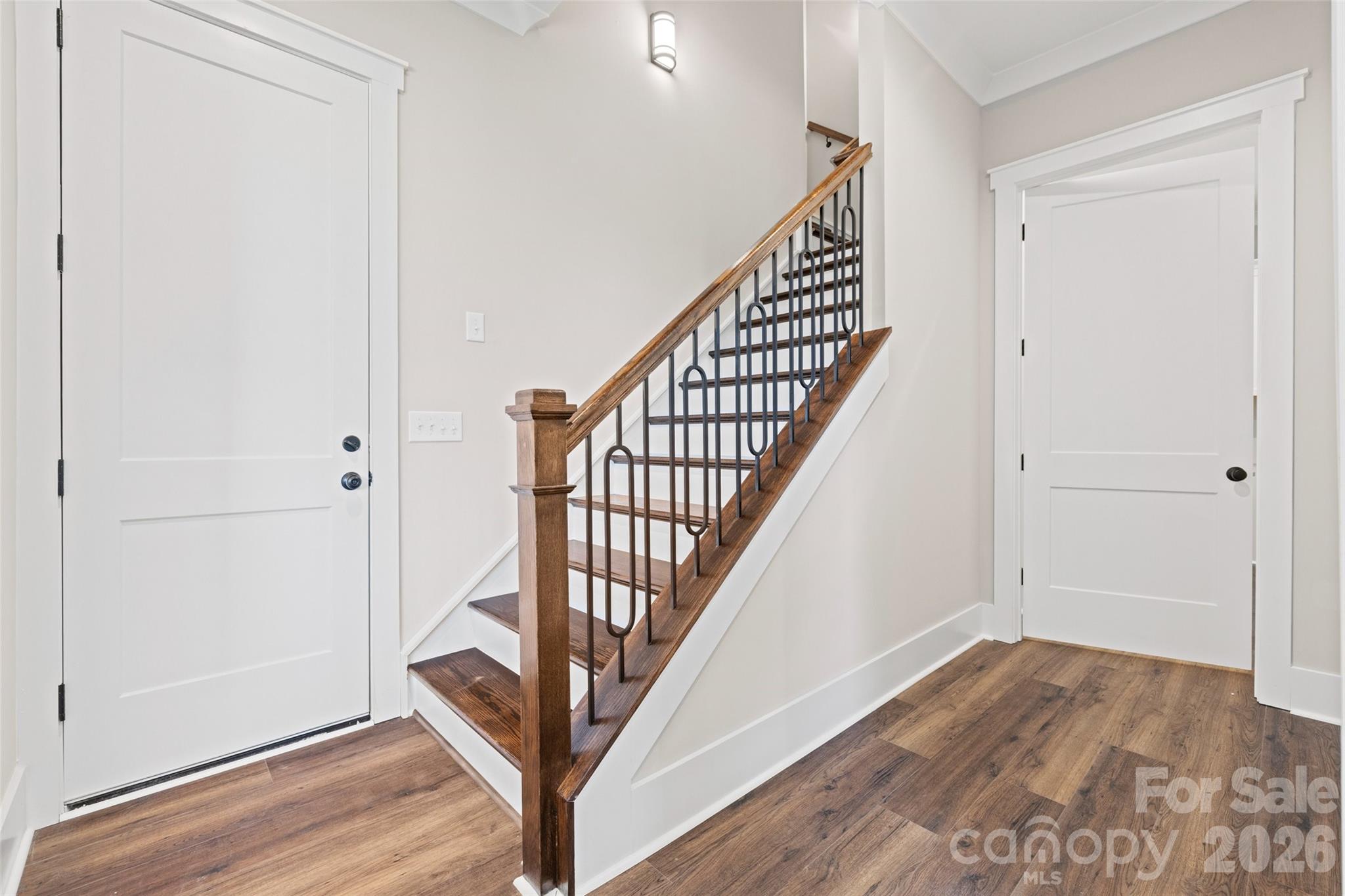 254 Triple Ponds Court Clover, SC 29710 - Photo 41 of 45 a view of an entryway with wooden floor