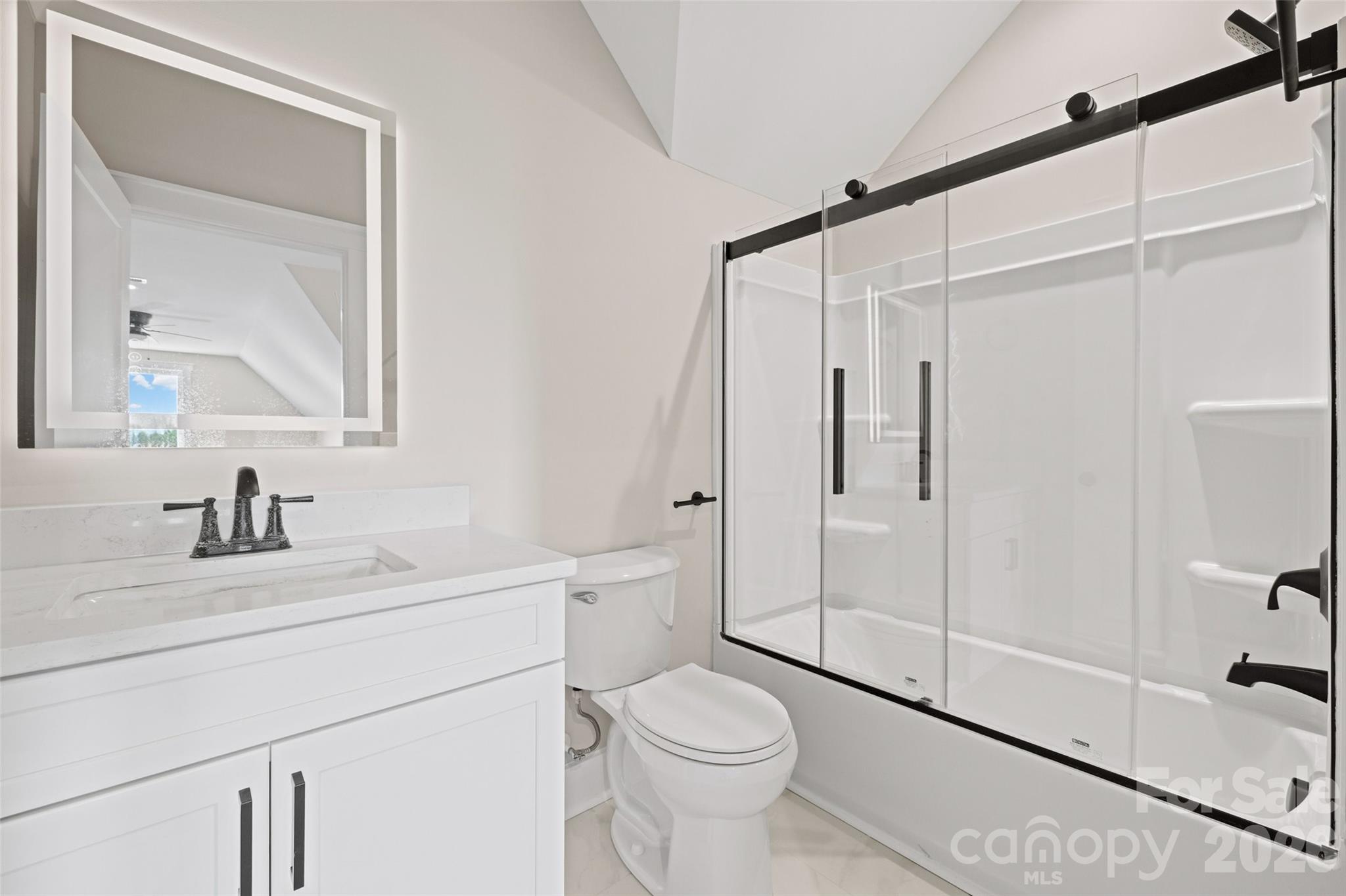 254 Triple Ponds Court Clover, SC 29710 - Photo 43 of 45 a bathroom with a sink toilet and shower