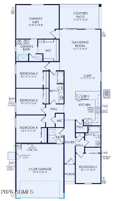 25602 West Trumbull Road Buckeye, AZ 85326 - Photo 2 of 2 Floor Plan