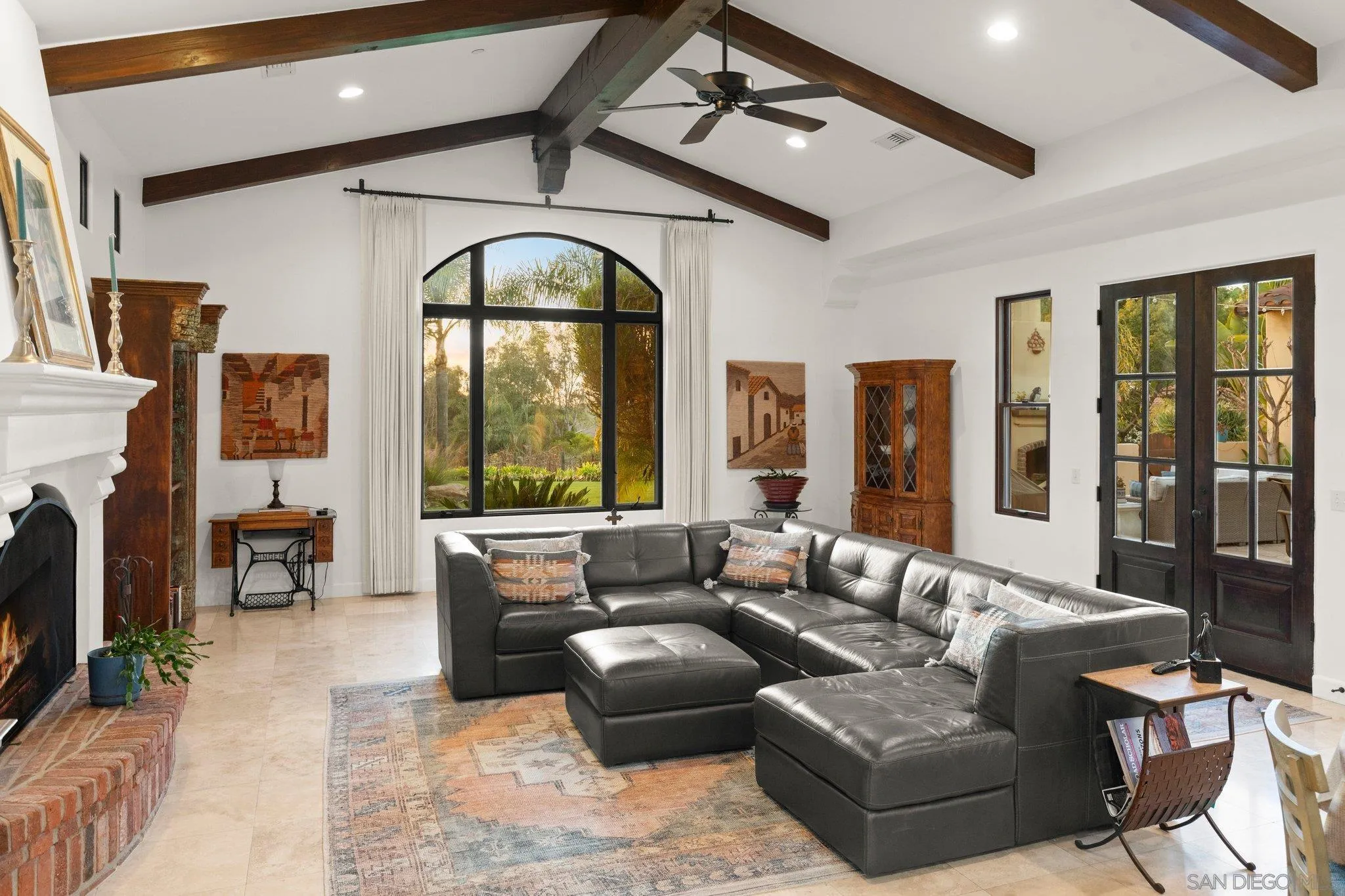29746 Nella Lane Bonsall, CA 92084 - Photo 11 of 39 a living room with furniture fireplace and a large window