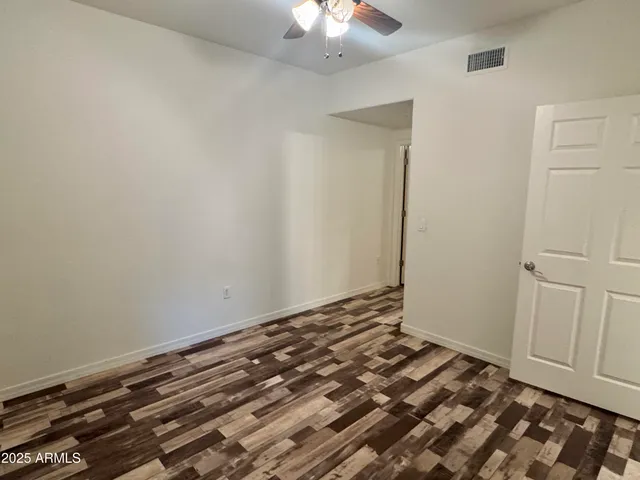 wooden floor in an empty room