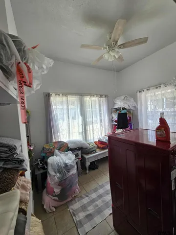 a storage room with washer and dryer