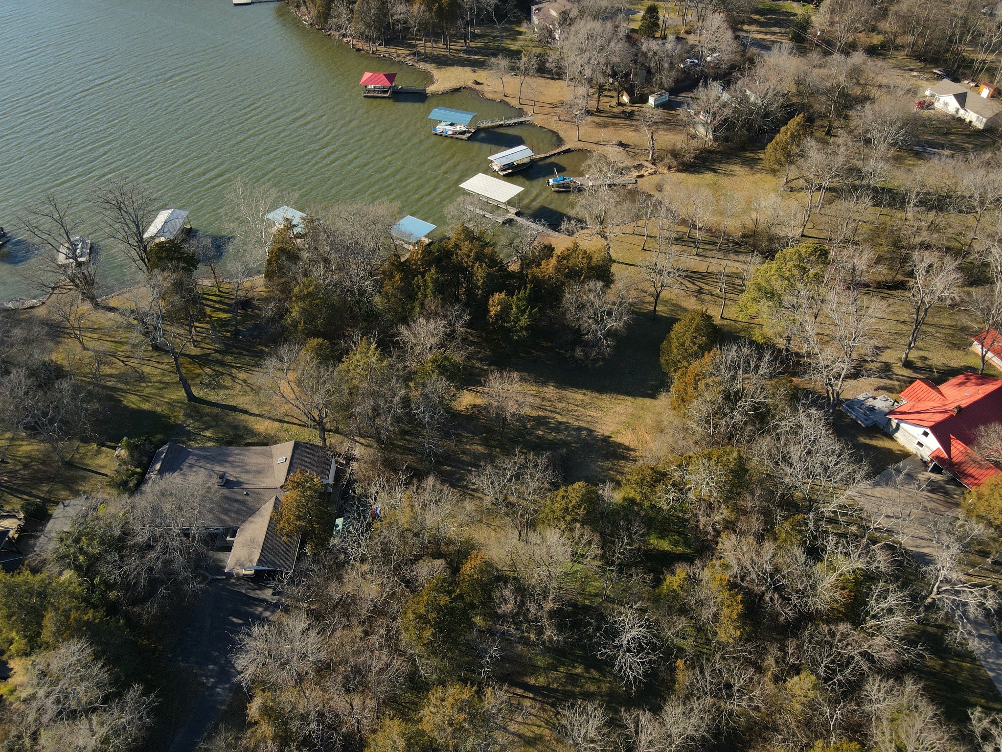 5518 Vanderbilt Road Old Hickory, TN 37138 - Photo 9 of 32 a aerial view of a house with a yard