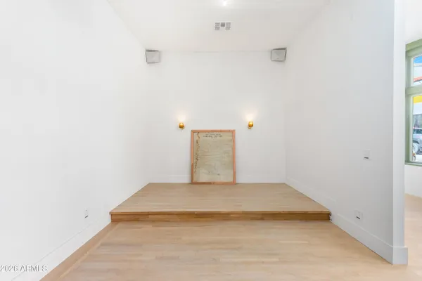 a view of empty room