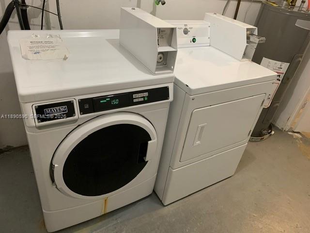 1824 Monroe Street, Unit 4 Hollywood, FL 33020 - Photo 12 of 28 a utility room with dryer and washer