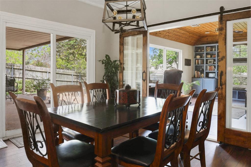 613 Regina Drive Hewitt, TX 76643 - Photo 27 of 33 a view of a dining room with furniture window and outside view