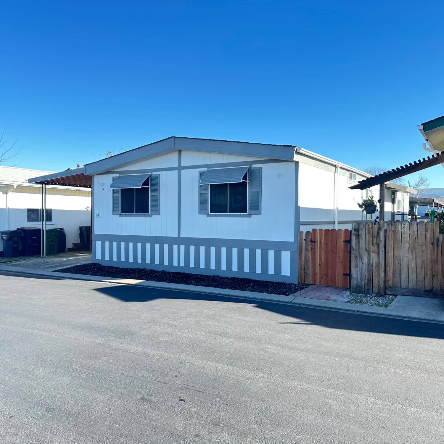 812 West Clover Road, Unit 66 Tracy, CA 95376 - Photo 2 of 27 Updated fence to your private sideyard/backyard area.
