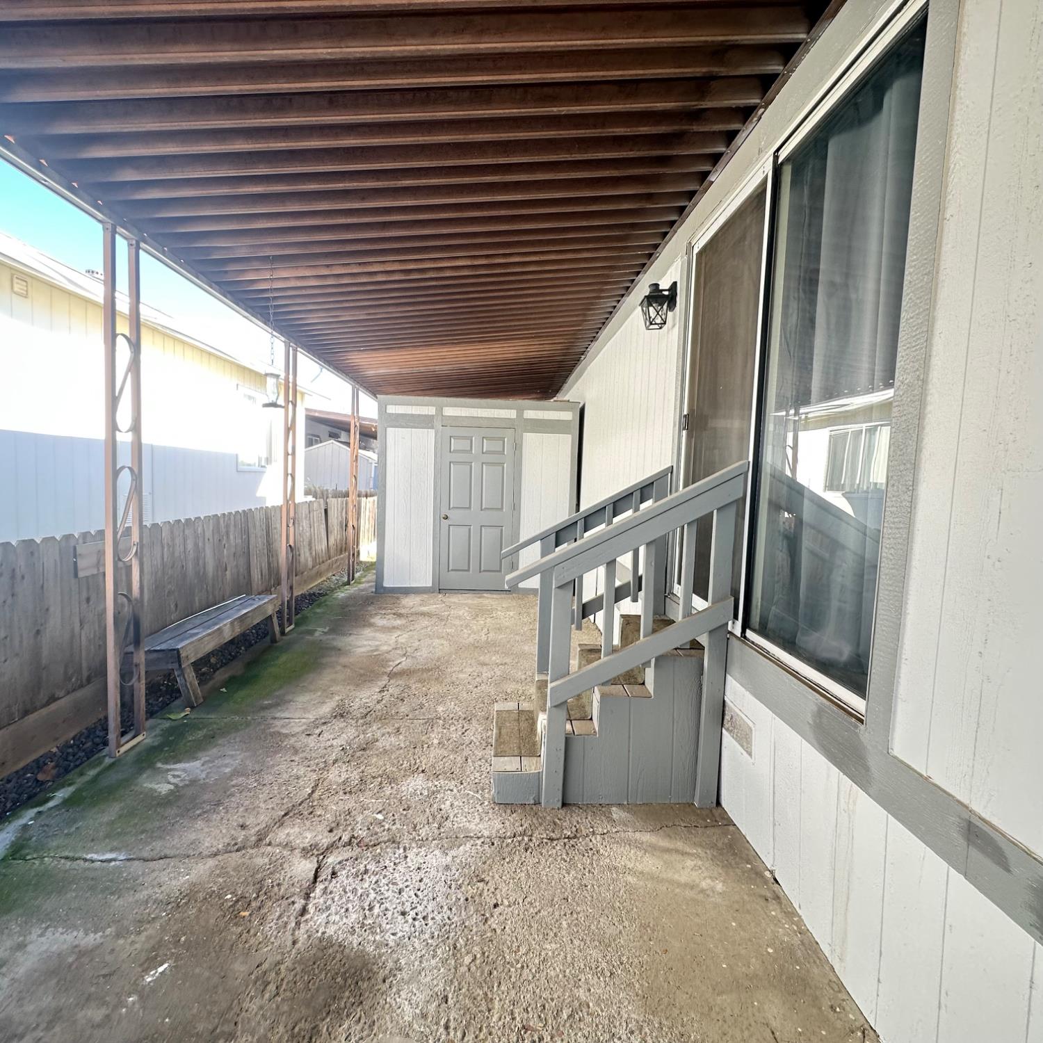 812 West Clover Road, Unit 66 Tracy, CA 95376 - Photo 23 of 27 Patio door access