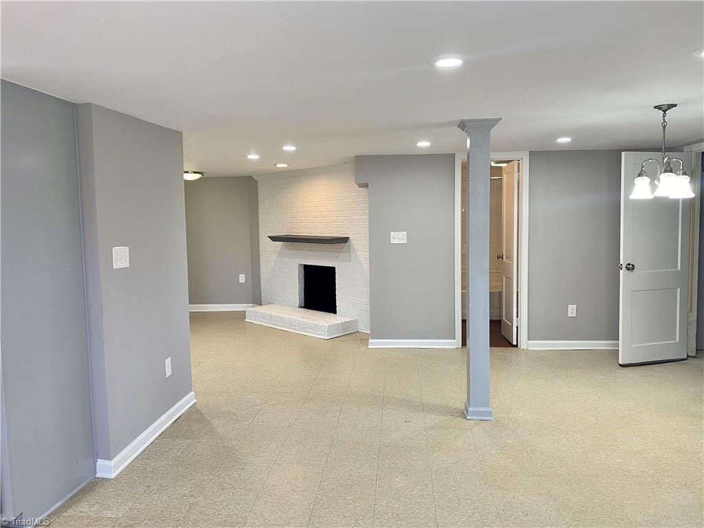 605 Motor Road Winston-Salem, NC 27105 - Photo 19 of 30 Finished Basement