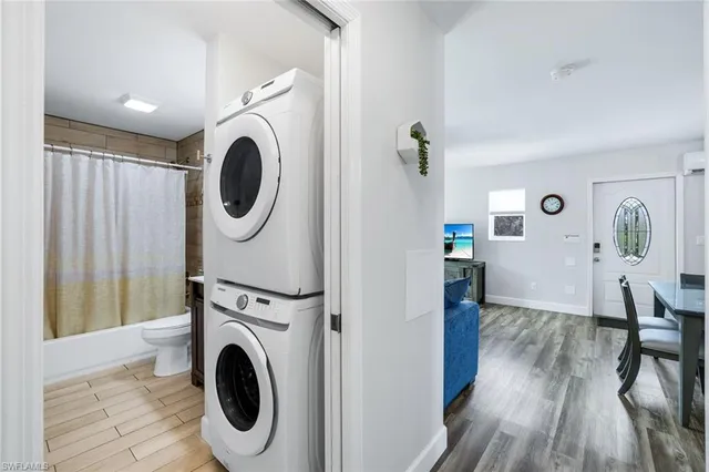 a view of a chairs on the roof deck