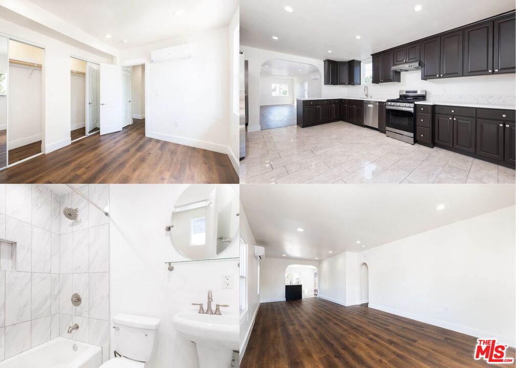 628 Silver Boulevard Los Angeles, CA 90026 - Photo 1 of 22 a kitchen with a sink dishwasher and a refrigerator