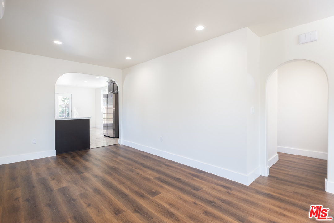 628 Silver Boulevard Los Angeles, CA 90026 - Photo 12 of 22 a view of a livingroom with wooden floor