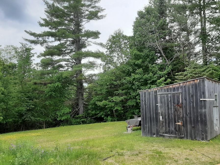 184 Meadow Brook Road New Portland, ME 04961 - Photo 13 of 16 Backyard & shed