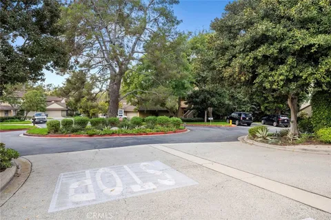 a view of garden with small plants