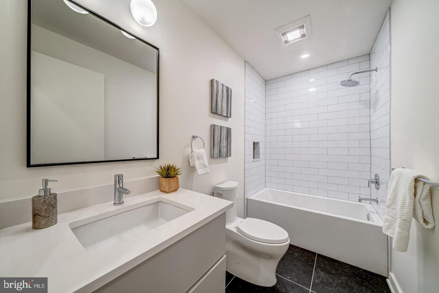 442.5 R Street Northwest, Unit B Washington, DC 20001 - Photo 20 of 25 Third Full Bath w/ Designer Finishes